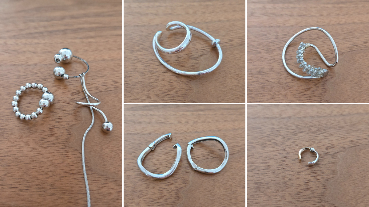 イヤカフの画像